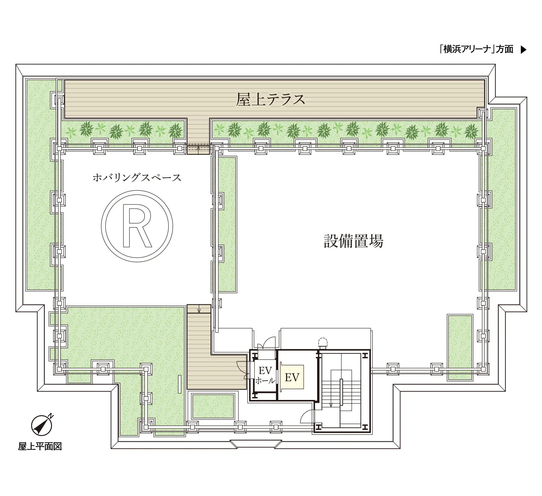 敷地配置図