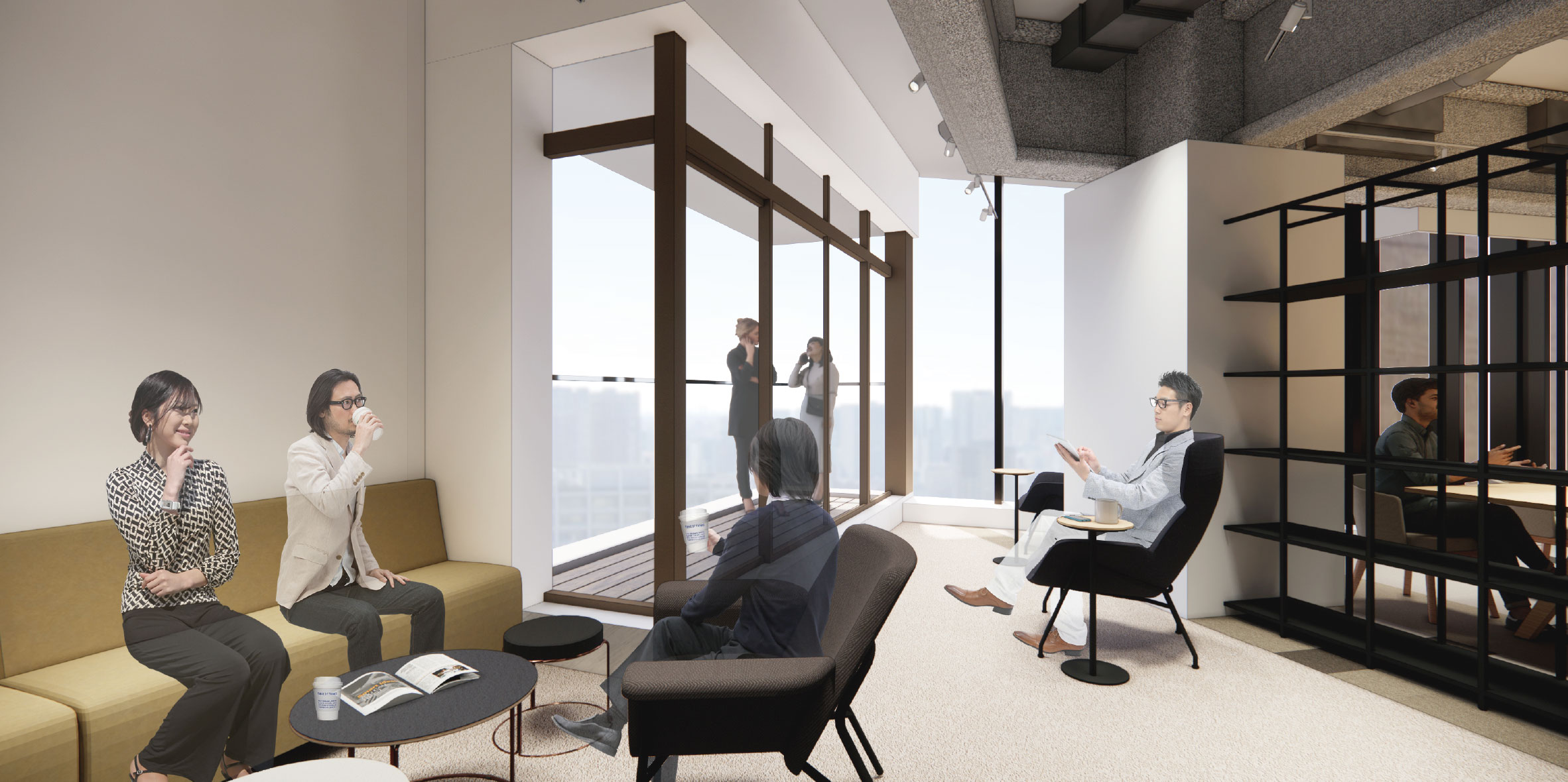 セットアップオフィスイメージCG