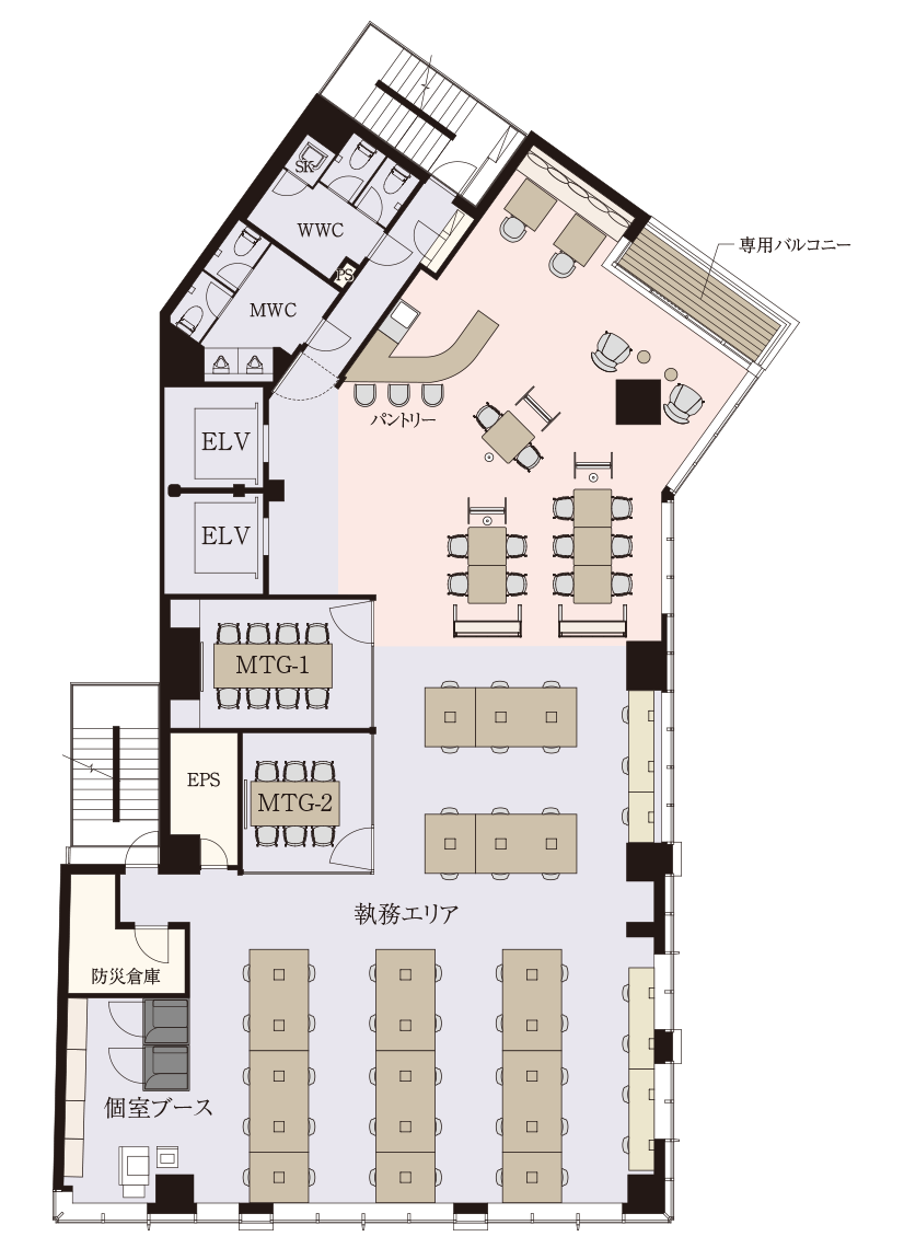 平面図（11F）